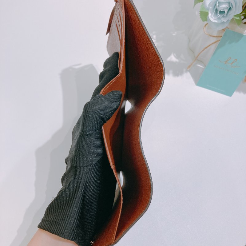 TW4805	Louis Vuitton 路易威登經典花紋三摺銀包 Victorine Wallet Monogram Canvas-5