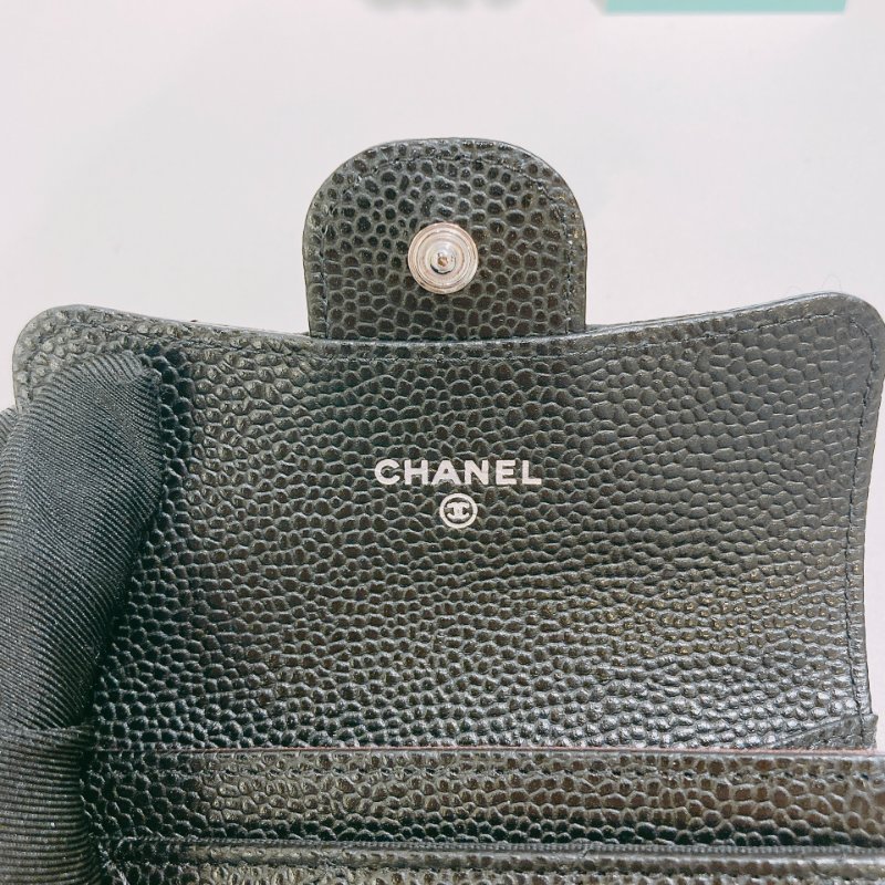 TW4806 Chanel 香奈兒經典翻蓋式卡包 Classic Flap Card Holder Caviar-4