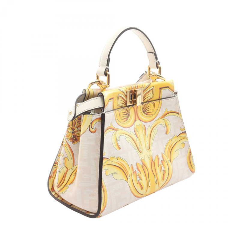 FENDI VERSACE Fenderche Mini Peekaboo 肩挎斜背包 8BN244 皮革-1