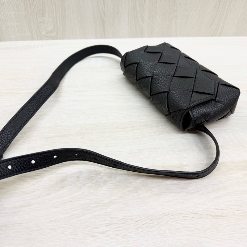 BV黑編織牛皮Diago 腰包805773V4FV18803-10