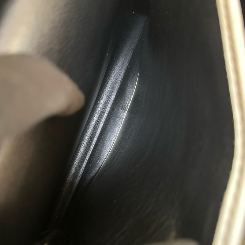 Dior 白色手提 斜背包 豬鼻扣荔枝牛皮-19