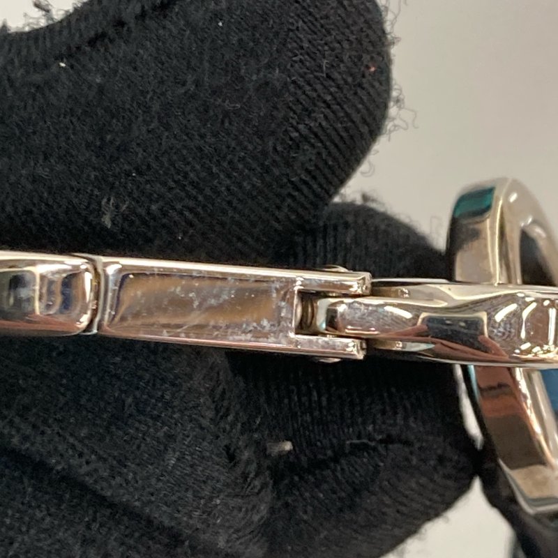 MS0682 Loewe 羅意威 迷你 拼圖包 牛皮 手提 斜背 單肩 黑色 綠色 藍色 銀扣 Mini Puzzle Bag Calfskin Blue,Green and Black X PHW-33