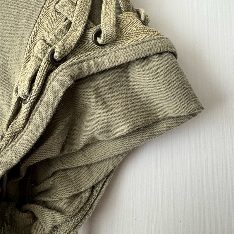 Dior綠綁帶上衣✨-6