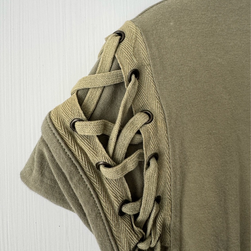 Dior綠綁帶上衣✨-23