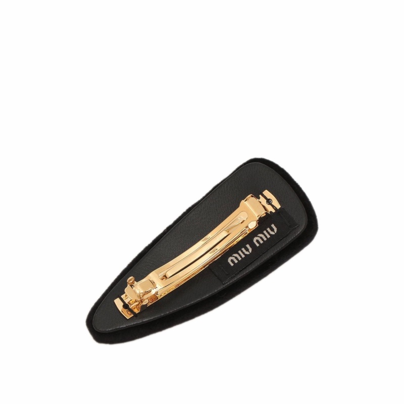 Miu Miu 女士 字母logo發夾#-UNI ONE SIZE UNI 均碼碼-1