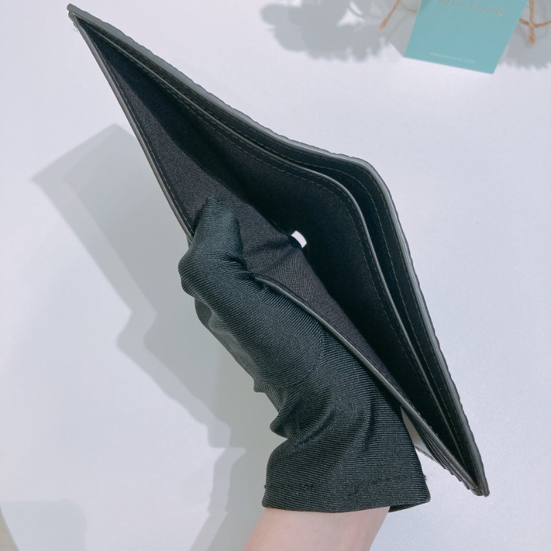 TW4811	Dior 迪奧暗花紋兩摺銀包 Bifold Wallet Brown Dior Gravity Vintage Leather-8