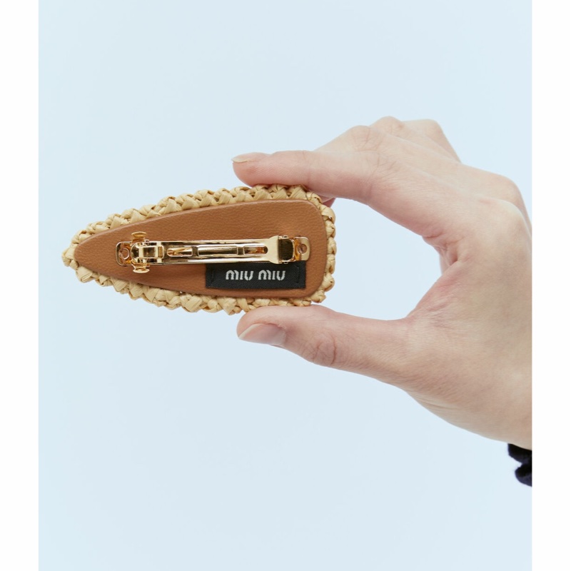 Miu Miu 女士 徽標牌發夾均碼碼-2