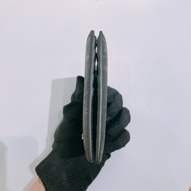 TW4812	Dior 迪奧暗花紋兩摺銀包 Bifold Wallet Black Dior Gravity Leather-7