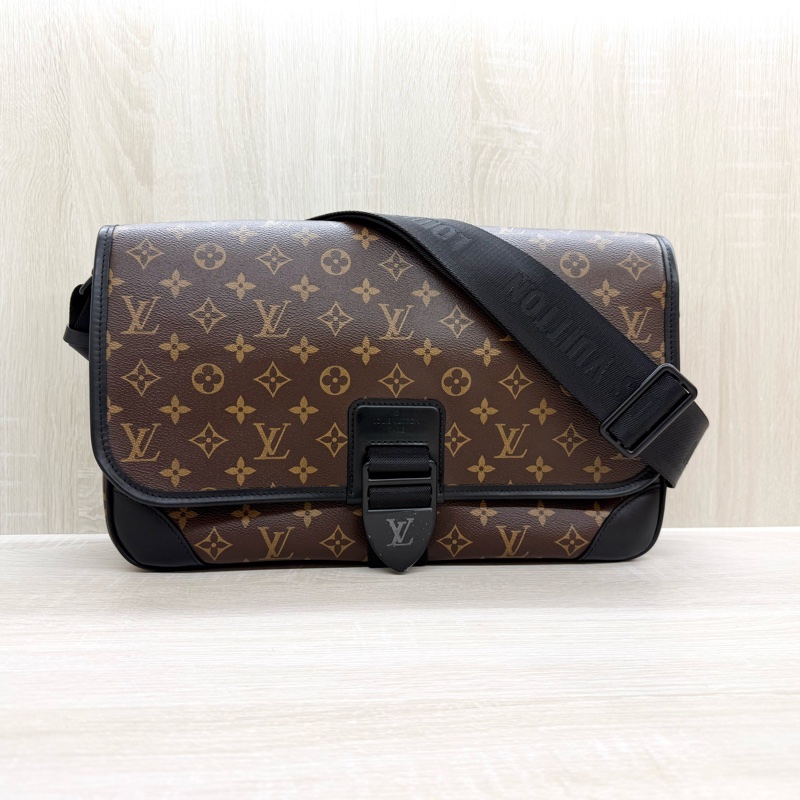 LV原花ArchyMessengerGM郵差包M46371-1