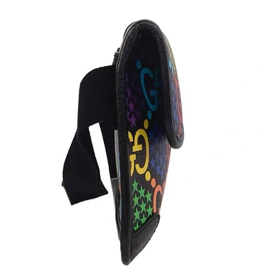 Gucci  Psychedelic 魔幻跳跳糖彩色老花 帆布拼皮 胸包腰包 24 x 16 x 3 cm 99新配件塵袋-3