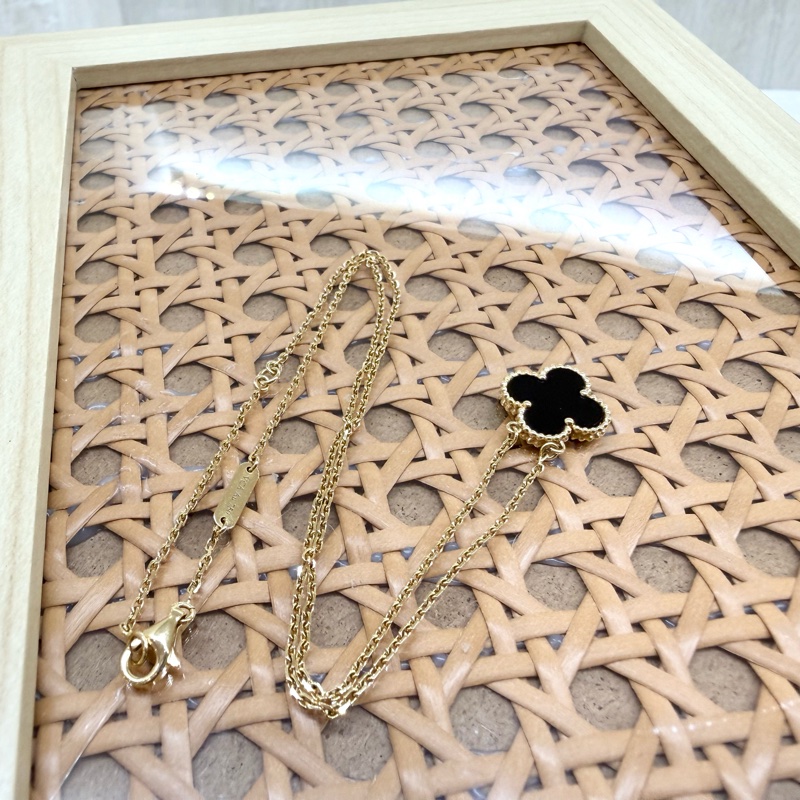 VCA 🖤18k金黑瑪瑙項鍊VCARA45800-5