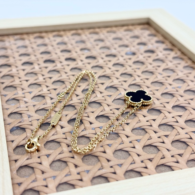 VCA 🖤18k金黑瑪瑙項鍊VCARA45800-7