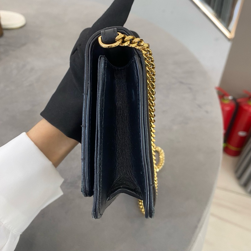 Burberry 巴寶莉黑色鏈條包 🈚附件-3