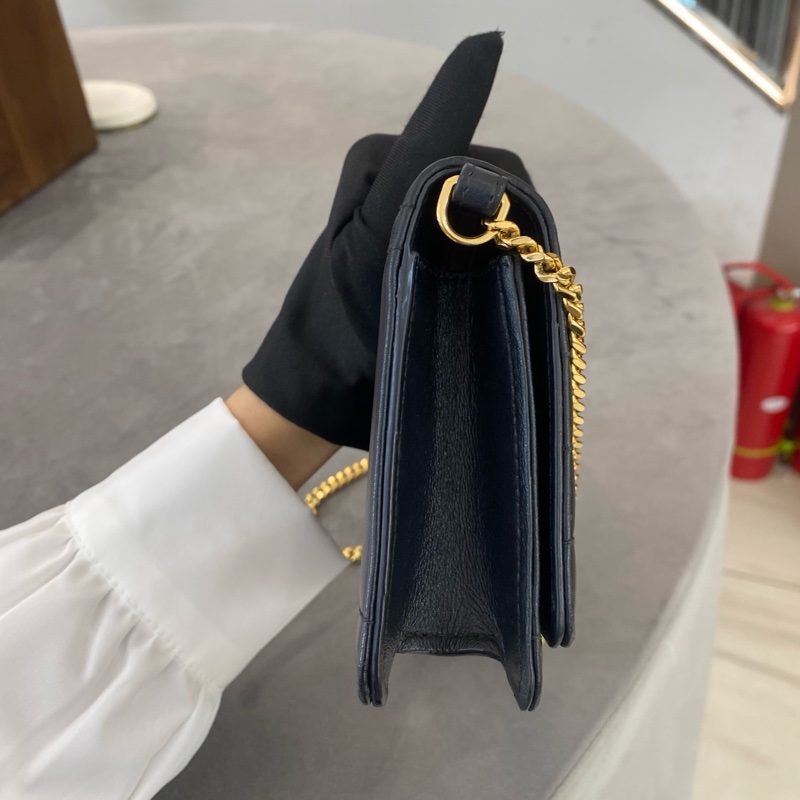 Burberry 巴寶莉黑色鏈條包 🈚附件-4