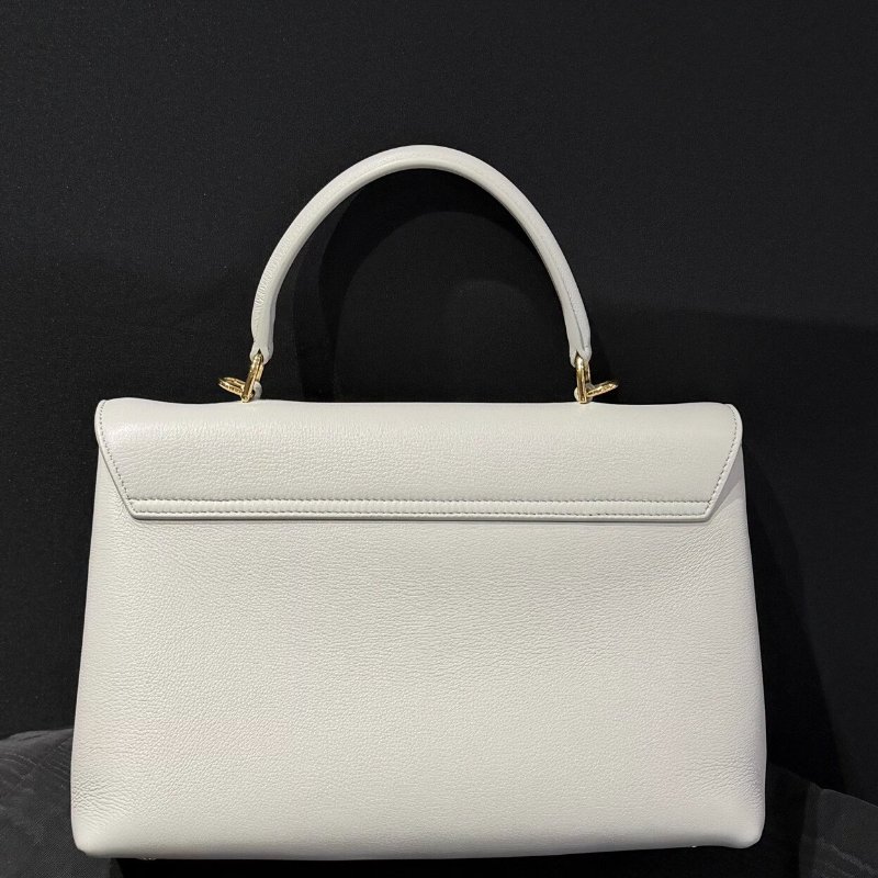 Celine 凱旋門 nino 灰色中號手提包 25 × 17.5 × 10cm 98新配件塵袋 肩帶-7