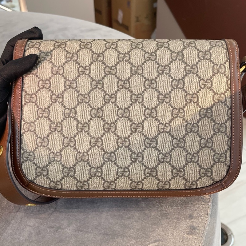 Gucci 古馳 1955中號馬鞍包 🈚附件-2