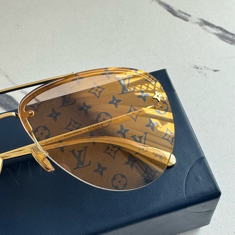 LV Z1913U金色飛行員眼鏡😎😎-1
