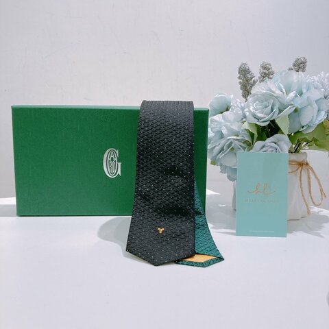 TW4803	Goyard 戈雅經典花紋領太Tie Eldredge Bicolore