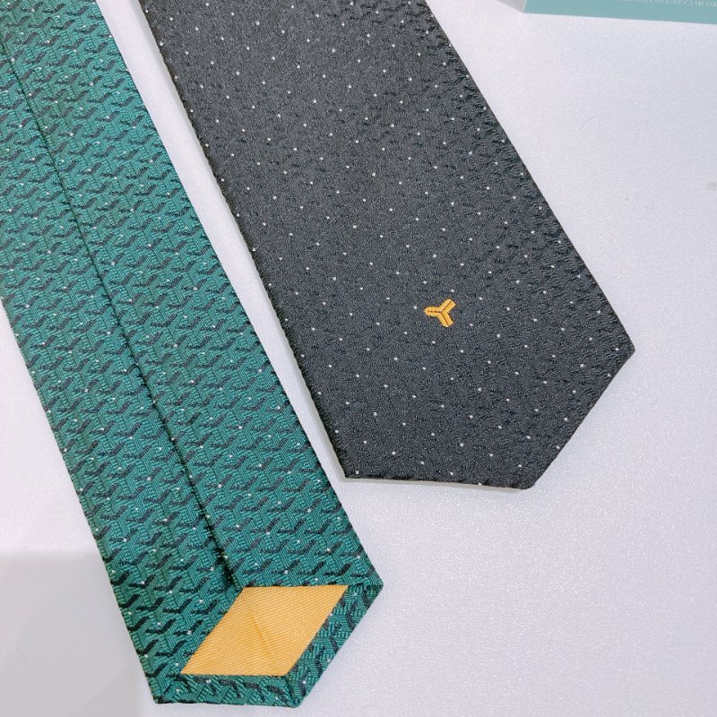 TW4803	Goyard 戈雅經典花紋領太Tie Eldredge Bicolore-2