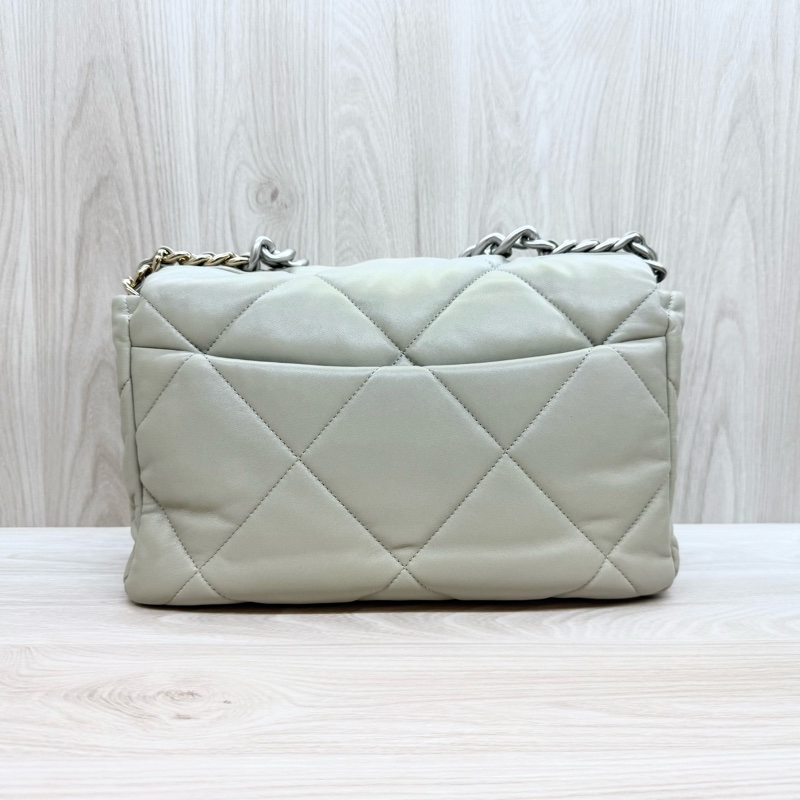 Chanel（超新✨鼠尾草灰中號19包/AS1161B-2