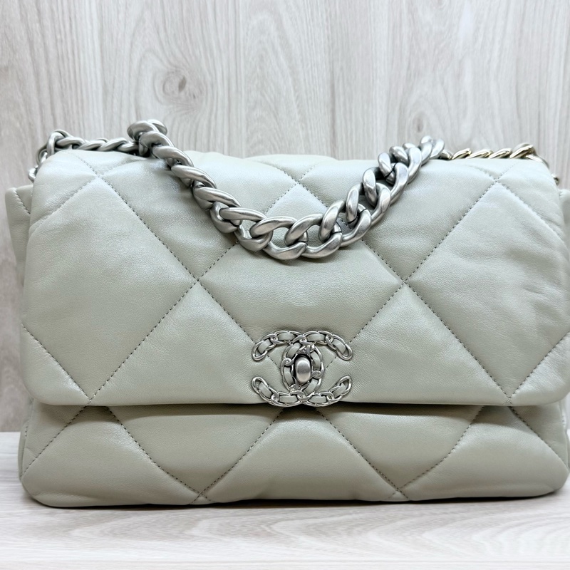 Chanel（超新✨鼠尾草灰中號19包/AS1161B-20