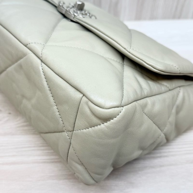 Chanel（超新✨鼠尾草灰中號19包/AS1161B-22