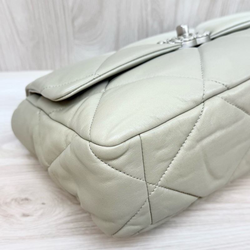 Chanel（超新✨鼠尾草灰中號19包/AS1161B-23