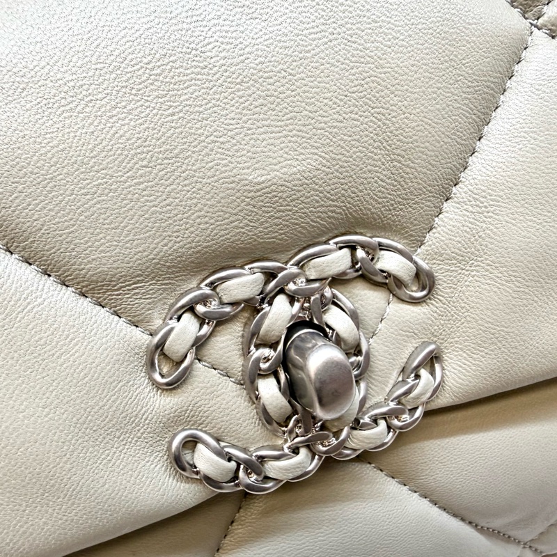 Chanel（超新✨鼠尾草灰中號19包/AS1161B-24