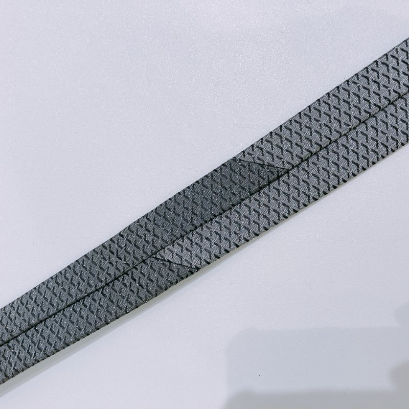 TW4804	Goyard 戈雅經典花紋領帶Tie Eldredge Bicolore Gris-4