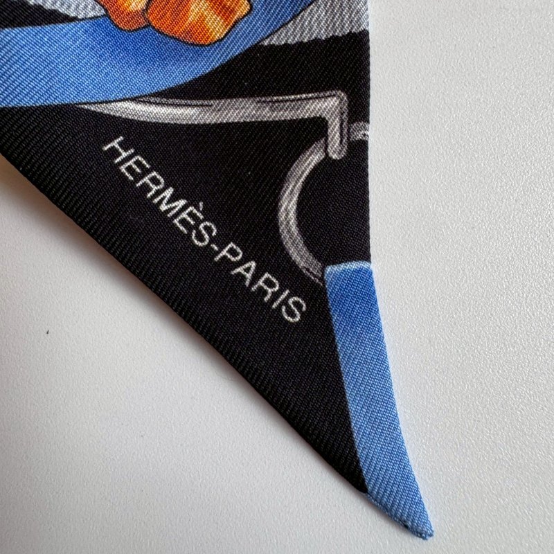 💥Hermes 上包超美綁帶twilly-5