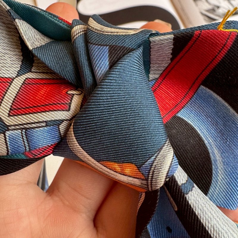 💥Hermes 上包超美綁帶twilly-6