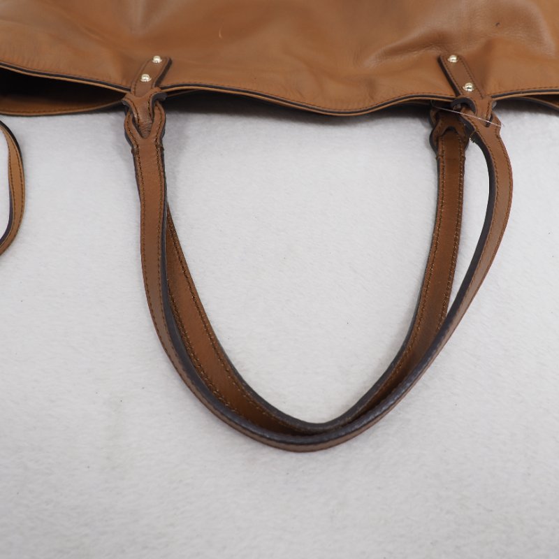 Gucci Brown Leather Craft Tote 焦糖啡色拼原色蟒蛇皮托特包-14