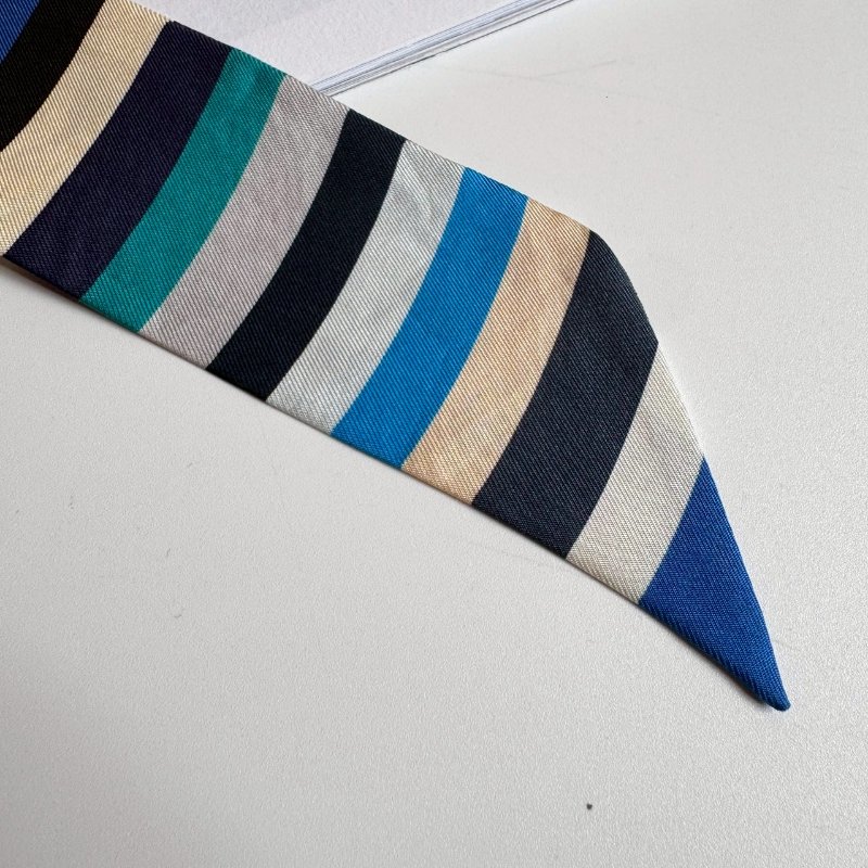 💥Hermes 泳裝派對絲巾twilly 共2條-4