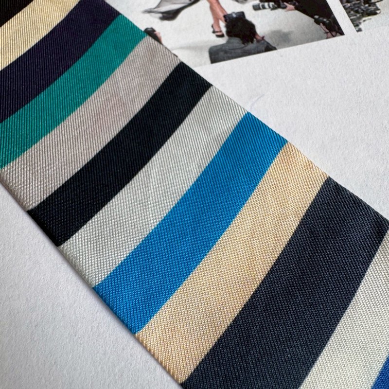 💥Hermes 泳裝派對絲巾twilly 共2條-5