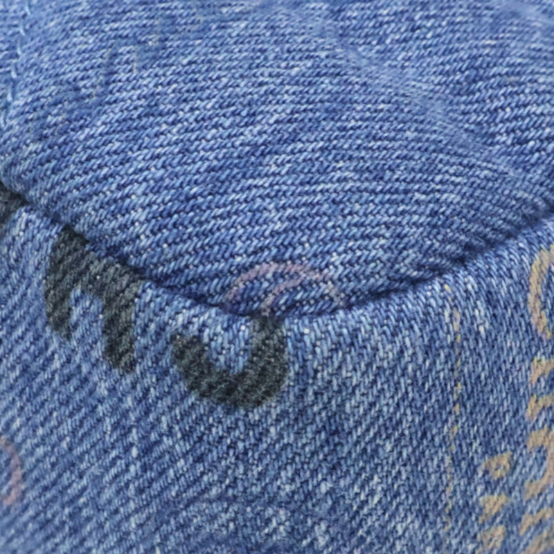 藍色 塗鴉 丹寧 斜背口蓋 Denim Mood 肩背包【CHANEL 香奈兒】 AS3134-14