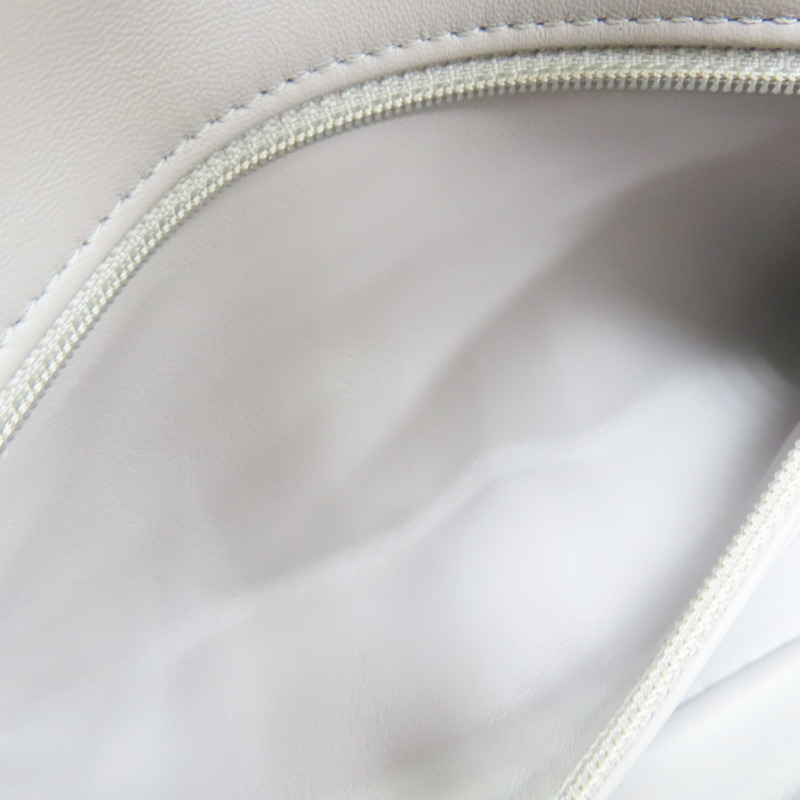 灰色 菱格紋 羊皮 Pearl Crush 金球 肩背包【CHANEL 香奈兒】 AS1787-5