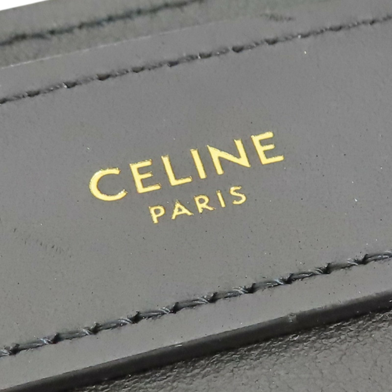 黑色牛皮 Nano Luggage 兩用包【CELINE 賽琳】 189243HSC-7