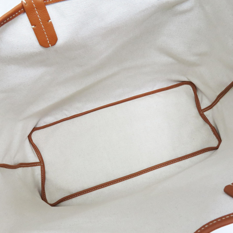 棕色 帆布 Saint Louis PM 托特包 肩背包【GOYARD 高雅德】-4