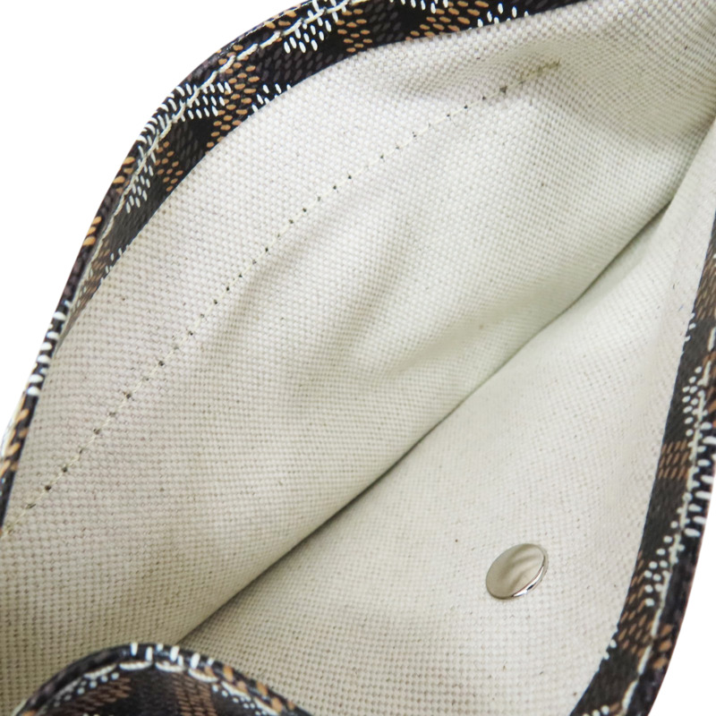 棕色 帆布 Saint Louis PM 托特包 肩背包【GOYARD 高雅德】-5