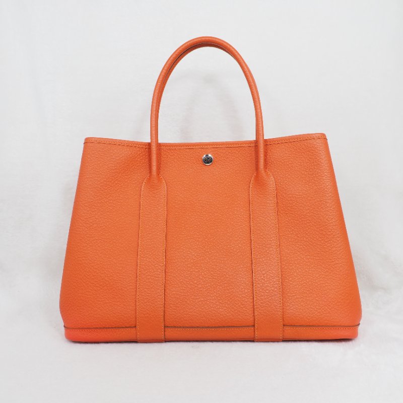 Hermes Garden Party GP36 經典橘色 Orange H 特別版-1