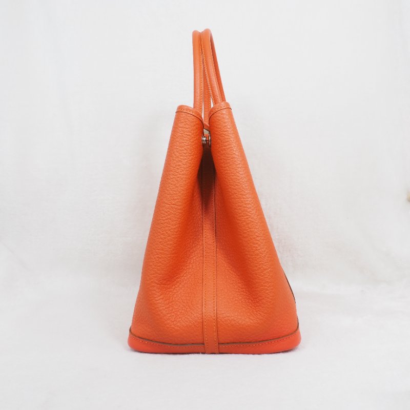 Hermes Garden Party GP36 經典橘色 Orange H 特別版-2