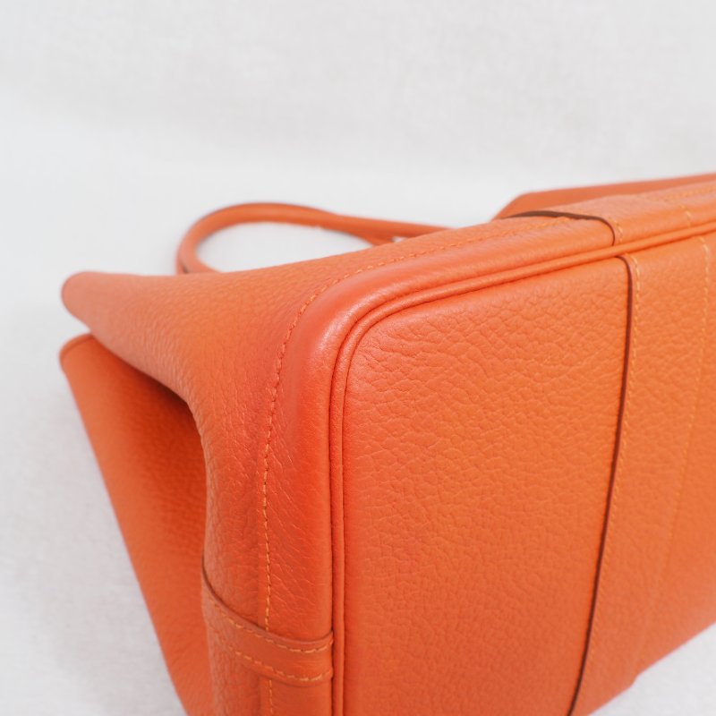 Hermes Garden Party GP36 經典橘色 Orange H 特別版-6