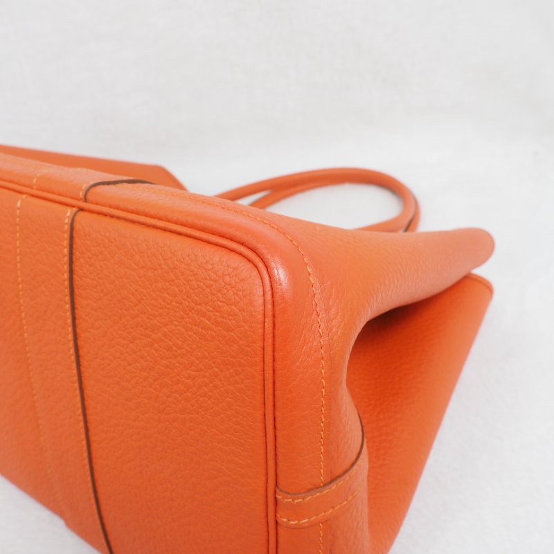 Hermes Garden Party GP36 經典橘色 Orange H 特別版-7