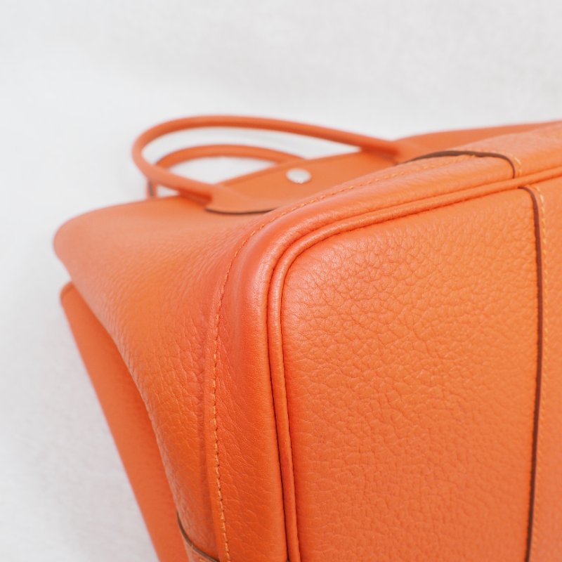 Hermes Garden Party GP36 經典橘色 Orange H 特別版-8