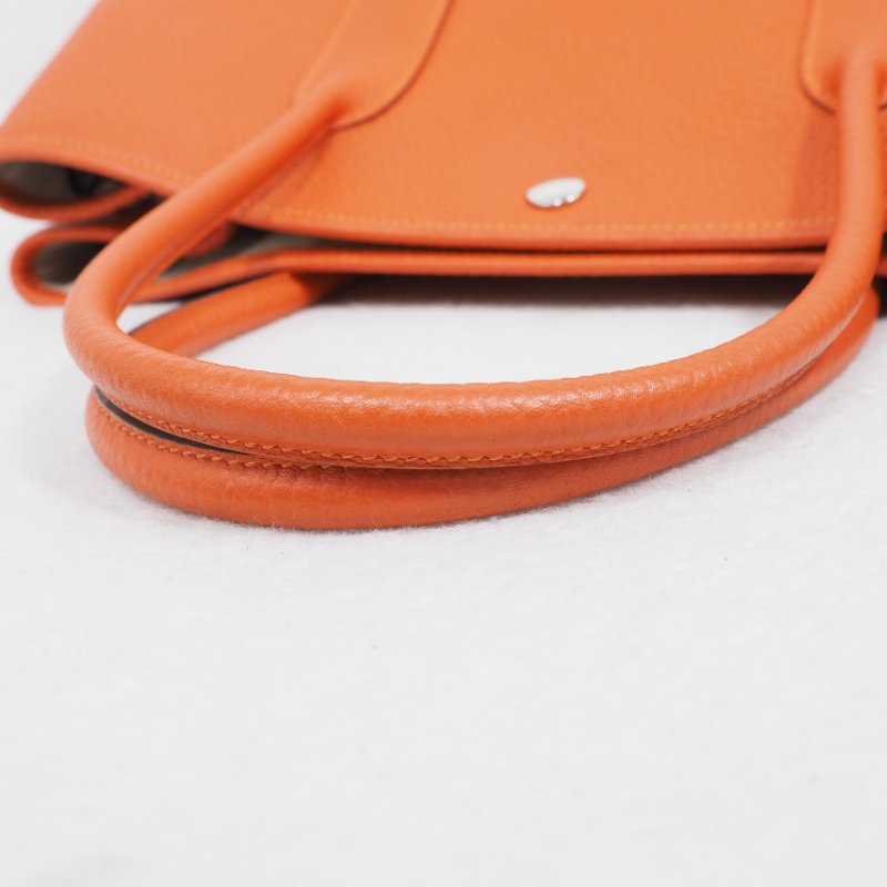 Hermes Garden Party GP36 經典橘色 Orange H 特別版-14