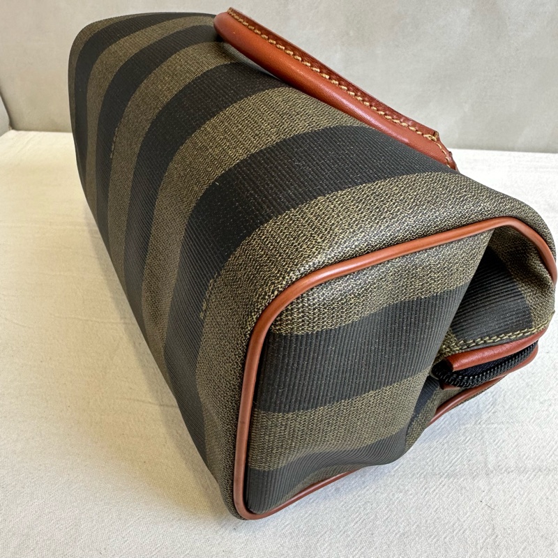 【赫蒂國際精品】Fendi 芬迪 經典 Pequin 系列迷你波士頓包 vintage-8