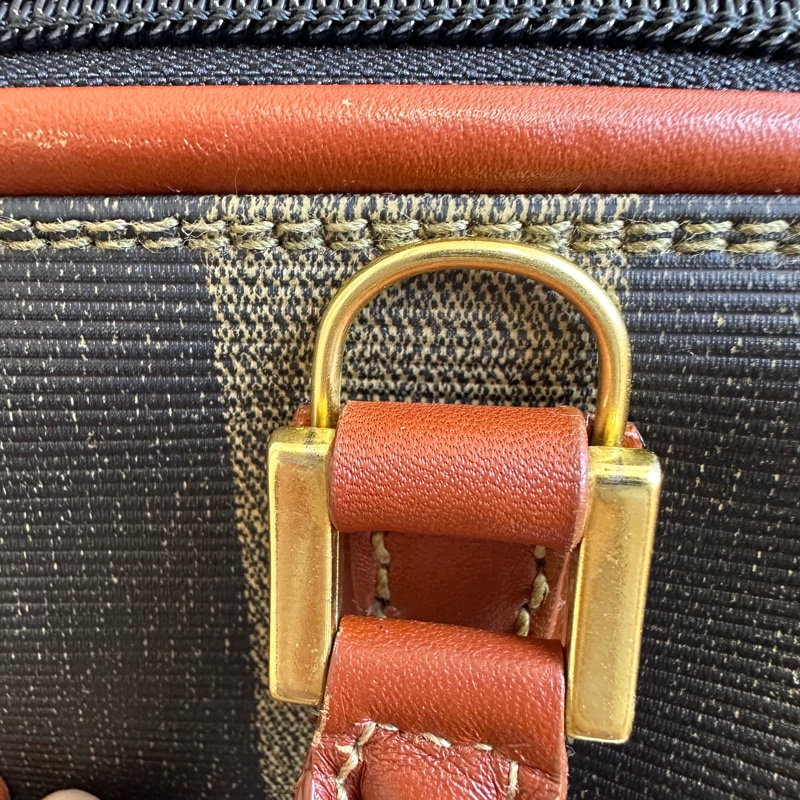【赫蒂國際精品】Fendi 芬迪 經典 Pequin 系列迷你波士頓包 vintage-15