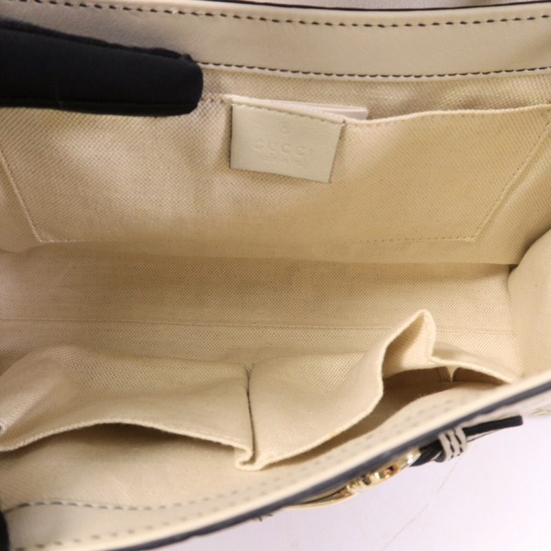 GUCCI 牛皮皮革Emily鏈帶肩背袋-4