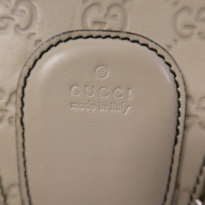 GUCCI 牛皮皮革Emily鏈帶肩背袋-13