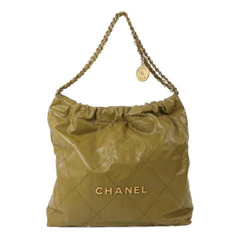 CHANEL 牛皮皮革Chanel 22 Small鏈帶肩背袋